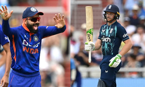 இங்கிலாந்திற்கு எதிரான மூன்றாவது ஒருநாள் போட்டி-  இந்தியா வெற்றி பெற 260 ரன்கள் இலக்கு