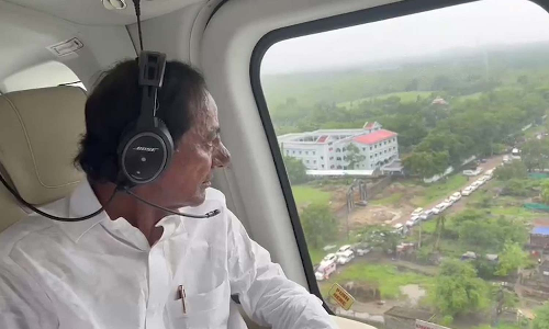 மேக வெடிப்பு வெளிநாட்டு சதியால் ஏற்படுகிறது: சந்திரசேகர் ராவ்