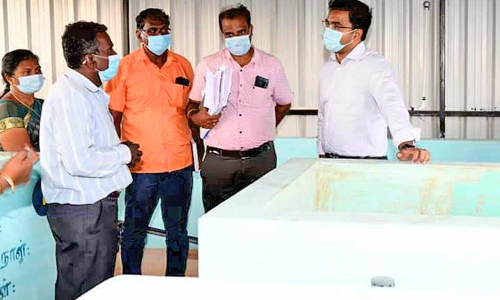 அரசூர் ஊராட்சி பகுதியில் கலெக்டர் ஆய்வு