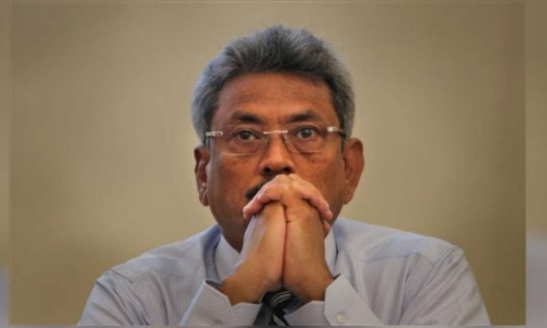 மாலத்தீவில் இருந்து சென்ற கோத்தபய ராஜபக்சேவுக்கு சிங்கப்பூரிலும் எதிர்ப்பு