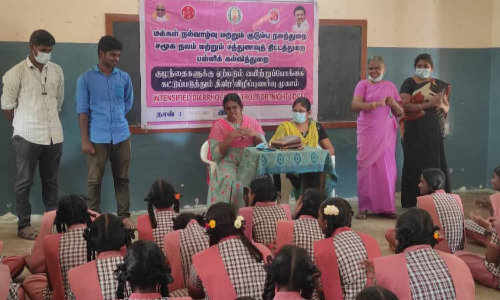 வெள்ளகோவிலில் உலக மக்கள் தொகை விழிப்புணர்வு கூட்டம்