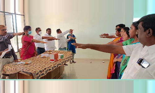 சங்கரன்கோவில் நகராட்சியில் கவுன்சிலர்களுக்கு காச நோய் குறித்த விழிப்புணர்வு முகாம்