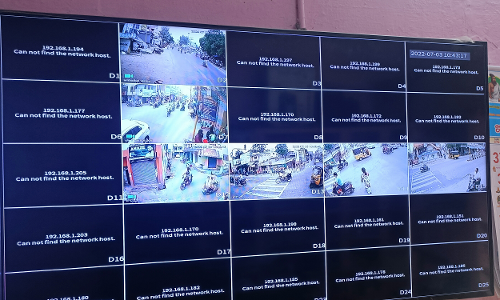 75 கண்காணிப்பு கேமராக்கள் செயல்படாமல் உள்ளது