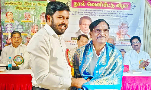 மறைமலை அடிகளாருக்கு மணிமண்டபம் அமைக்க எம்.எல்.ஏ வலியுறுத்தல்