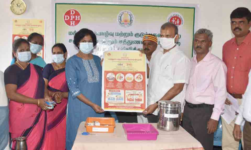 குழந்தைகளுக்கான வயிற்றுப்போக்கை கட்டுப்படுத்துதல் விழிப்புணர்வு முகாம்