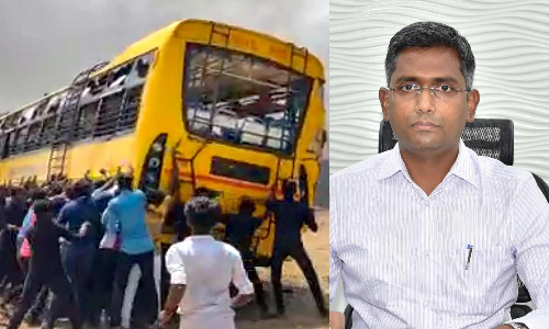 கலவரம் எதிரொலி: கள்ளக்குறிச்சி மாவட்ட ஆட்சியர் பணியிட மாற்றம்