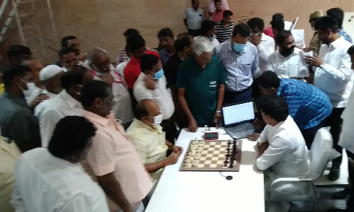 மாமல்லபுரத்தில் நடைபெறும் செஸ் ஒலிம்பியாட் போட்டியை பார்க்க 155 மாணவ-மாணவிகள் தேர்வு