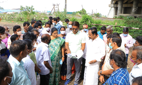 கன்சால்பேட்டையில் 46 குடும்பத்தினர் வெளியேற உத்தரவு