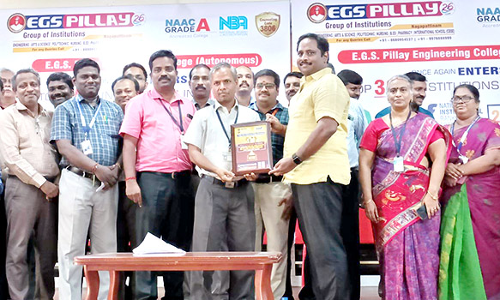 தேசிய தர மதிப்பீட்டு பட்டியலில் இடம் பிடித்த பொறியியல் கல்லூரி