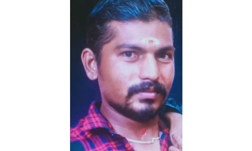 கம்பத்தில் கட்டிட தொழிலாளி மர்மச்சாவு