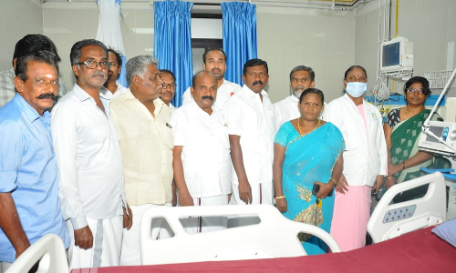 கடையநல்லூர் அரசு மருத்துவமனையில் தீவிர சிகிச்சை பிரிவு  தொடக்கம்