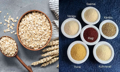 ஓட்ஸ்-சிறுதானியம்... உடல் ஆரோக்கியத்திற்கு எது சிறந்தது?