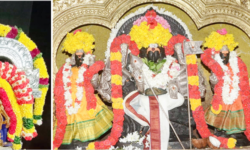 ஆடி வெள்ளியொட்டி அம்மன் கோவில்களில் பக்தர்கள் குவிந்தனர்