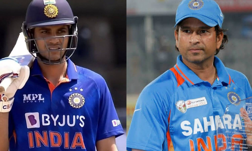 சச்சின் டெண்டுல்கர் சாதனையை முறியடித்த சுப்மன் கில்