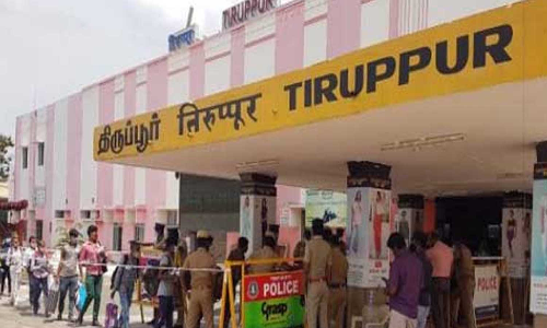 திருப்பூர் ரெயில் நிலையத்தில் எஸ்கலேட்டர் பணிகள் மீண்டும் தொடக்கம்