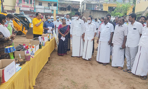 விழுப்புரத்தில்  தூய்மைக்கான மக்கள் இயக்கம் சார்பில் தூய்மை பணி சிறப்பு முகாம்  எம்.எல்.ஏ.க்கள்  தொடங்கி வைத்தனர்