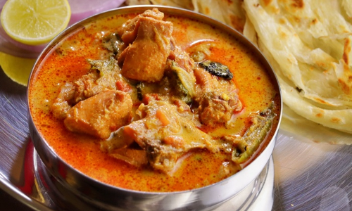 பரோட்டாவிற்கு அருமையான சிக்கன் சால்னா