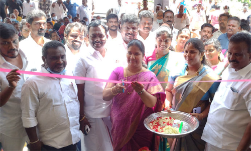 ஊரப்பாக்கம் ஊராட்சியில் புதிய ரேஷன் கடை திறப்பு