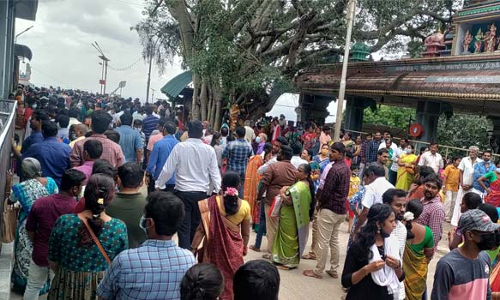 ஆடிக்கிருத்திகை விழா-மருதமலை முருகன் கோவிலில் குவிந்த பக்தர்கள் கூட்டம்