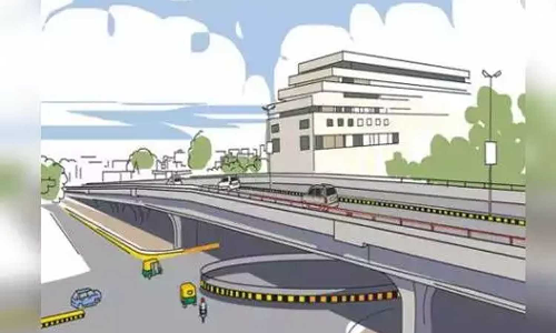 பெருமாநல்லூர் சாலையில் மேம்பாலம் -  வாகனங்கள் கணக்கெடுப்பு பணி தொடக்கம்