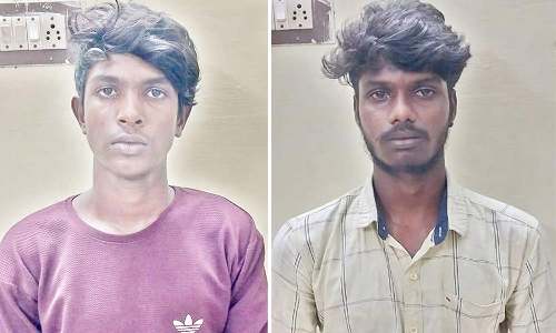 மின்வயர்களை திருடிய 2 பேர் கைது