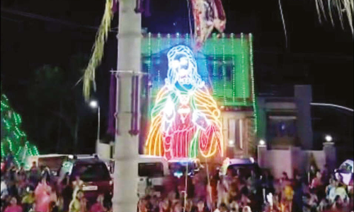 புத்தன்கடை புனித யாகப்பர் ஆலய திருவிழா தொடங்கியது