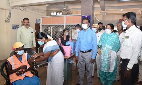 திண்டுக்கல் மாவட்டத்தில்  2900-க்கும் அதிகமான இடங்களில் இன்று மெகா தடுப்பூசி முகாம்