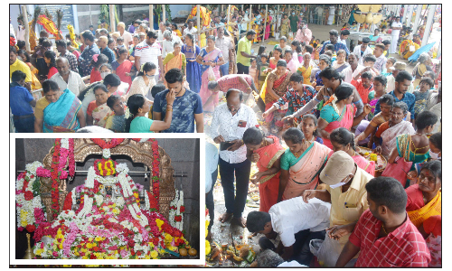 கிருஷ்ணகிரி கோவில்களில் சிறப்பு பூஜைகள்:  முருகனுக்கு காவடி எடுத்து பக்தர்கள் ஊர்வலம்