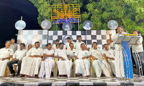 தி.மு.க.வை அழிக்க நினைத்தவர்கள் தான் அழிந்ததாக வரலாறு உள்ளது - அமைச்சர் அனிதா ராதாகிருஷ்ணன் பேச்சு