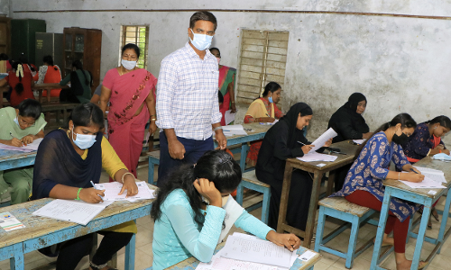 வேலூர் மாவட்டத்தில் 41,307 தேர்வர்கள் குரூப்-4 தேர்வை எழுதினர்