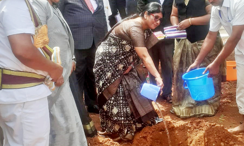 கரூர் மாவட்ட ஒருங்கிணைந்த நீதிமன்றத்தில் உயர்நீதிமன்ற நீதிபதி ஆய்வு