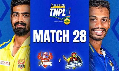 டிஎன்பிஎல் - திண்டுக்கல் அணி வெற்றிபெற 125 ரன்களை இலக்காக நிர்ணயித்தது சேலம்