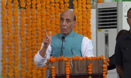 வலிமையான புதிய இந்தியா தீய நோக்கம் கொண்டவர்களுக்கு பதிலடி கொடுக்க தயாராக உள்ளது- பாதுகாப்பு மந்திரி உறுதி