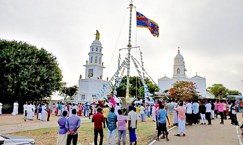 மாதா ஆலய திருவிழா கொடியேற்றம்