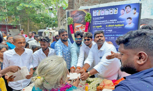 நடிகர் யாஷ் ரசிகர் மன்றம் திறப்பு