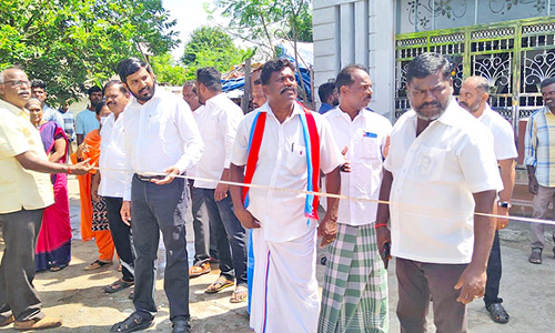 தொகுதி மேம்பாட்டு பணிகள்- எம்.எல்.ஏ. ஆய்வு