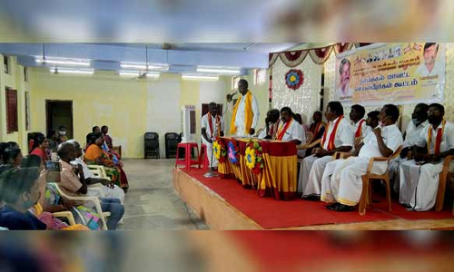 ஆற்றோரம் வசிக்கும் பொதுமக்களுக்கு மாற்று இடம் வழங்க ஜனநாயக மக்கள் கழகம் கோரிக்கை