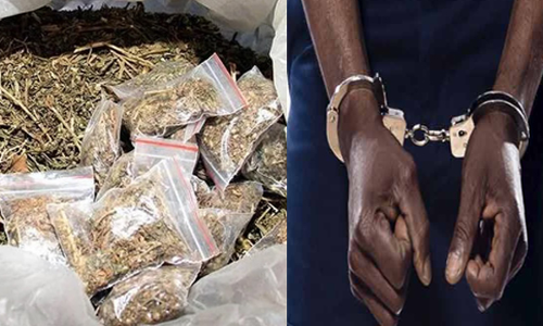 கஞ்சா விற்ற 2 பேர் கைது
