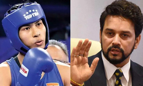 குத்துச்சண்டை வீராங்கனையின் பயிற்சியாளர் பிரச்சனைக்கு  தீர்வு- அதிகாரிகளுக்கு, விளையாடுத்துறை மந்திரி உத்தரவு