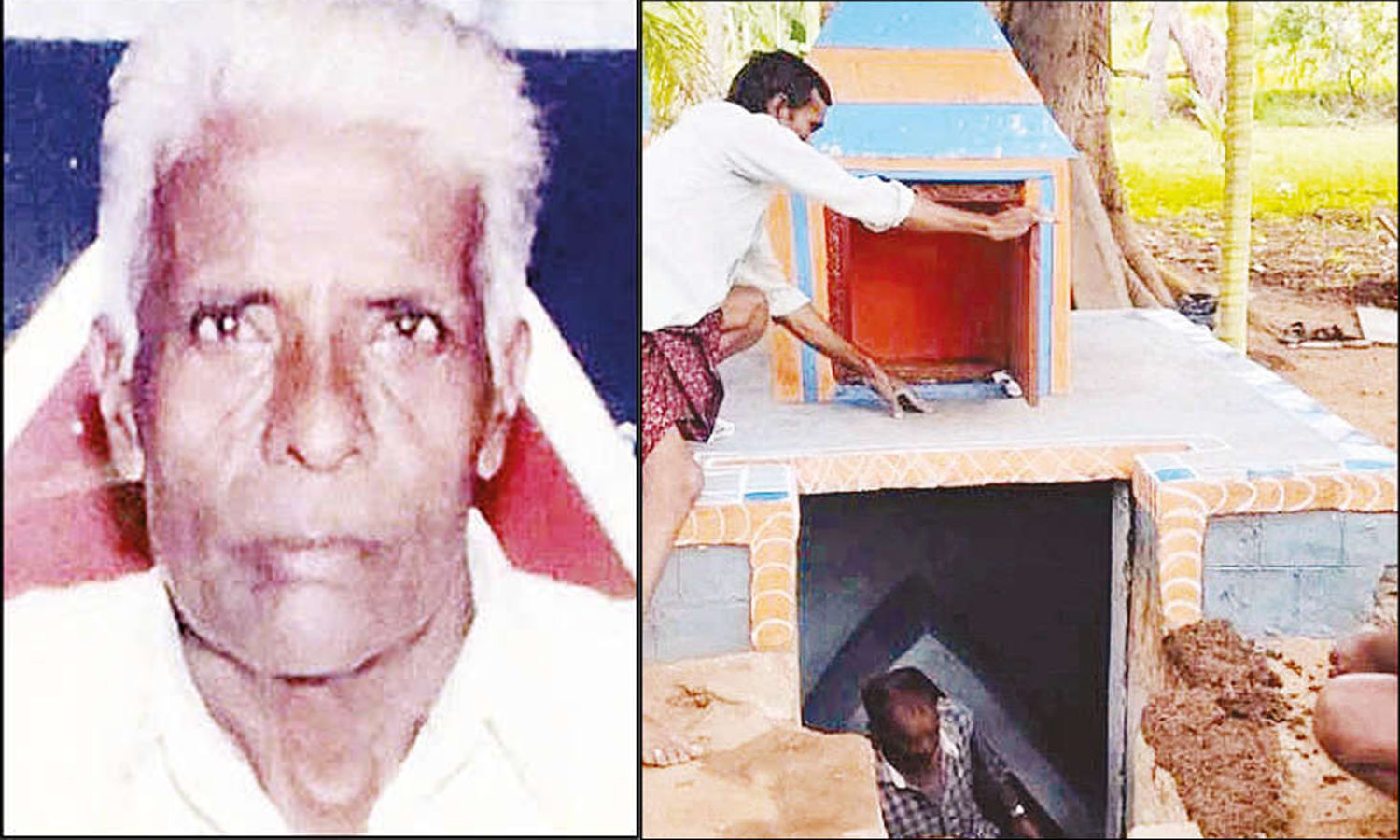 சாம்ராஜ்நகர் அருகே 20 ஆண்டுக்கு முன்பே கட்டிய கல்லறையில் முதியவர் உடல் அடக்கம் சாம்ராஜ்நகர் அருகே 20 ஆண்டுக்கு முன்பே கட்டிய கல்லறையில் முதியவர் உடல் அடக்கம்