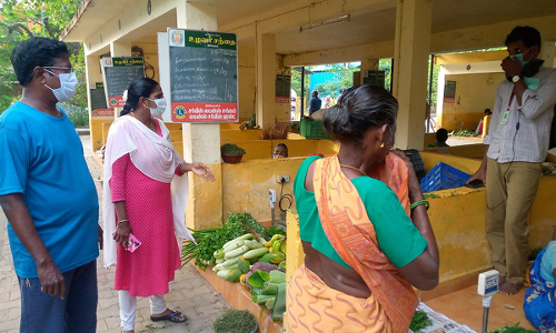 திண்டிவனம் பகுதியில் பொது மக்கள் முக கவசம் அணியாவிட்டால் அபராதம்: நகராட்சி கமிஷனர் எச்சரிக்கை