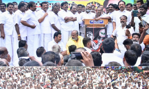 அ.தி.மு.க. அலுவலகத்தை சூறையாடிய ஓ.பி.எஸ். வீட்டை சூறையாட எவ்வளவு நேரமாகும்?- உதயகுமார் கடும் தாக்கு