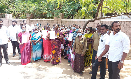 தூத்துக்குடி ஸ்டெர்லைட் ஆலை திறக்க கோரி மக்கள் மனு