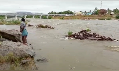 தென்பெண்ணை ஆற்றில் வெள்ளம்