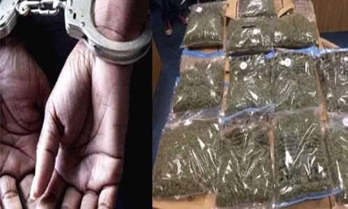 ஆண்டிபட்டி அருகே கஞ்சா விற்ற 2 பேர் கைது