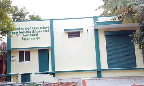 பணிகள் முடிந்தும் திறக்கப்படாமல் இருக்கும் வேளாண்மை விரிவாக்க மையம்