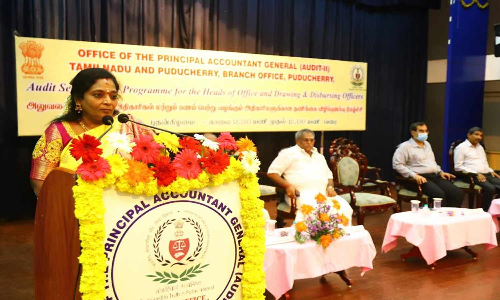 வீட்டுச்செலவு கணக்குகளையும் பராமரிக்க வேண்டும்- புதுச்சேரி துணை நிலை ஆளுநர் வலியுறுத்தல்