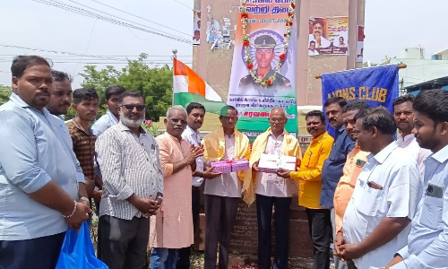 பெரம்பலூரில் கார்கில் போர் வெற்றி கொண்டாட்டம்