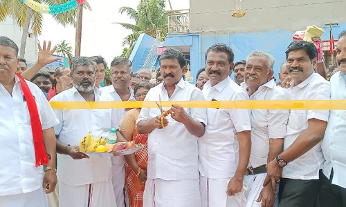 வடகரை பேரூராட்சியில் சீரமைக்கப்பட்ட பூங்கா திறப்பு