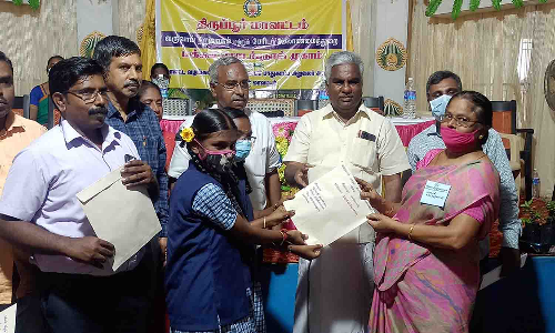 கணபதிபாளையத்தில் மக்கள் தொடர்பு முகாமில் 54பேருக்கு நலத்திட்ட உதவிகள்